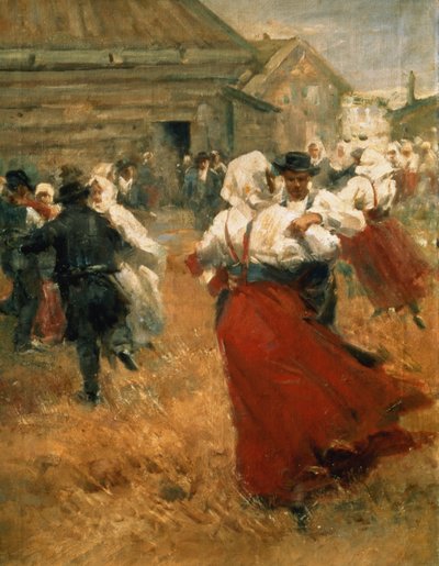 Country Festival, 1890s by Anders Leonard Zorn